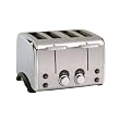 Toastmaster 4 Slice S.S. Extra Wide Slots Chrome Case Toaster
