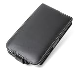 PDAIRレザーケース for GALAXY Note SC-05D 縦開きタイプ(ブラック) PALCSC05DF/BL