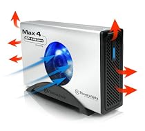 Thermaltake N0012USU Max 4 Active Cooling 3.5-Inch USB 2.0 eSATA Hard Drive Enclosure