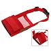How's Your Dog Soft Mesh Breathable Adjustable Dog Muzzle - Red/L (7 - 8 Nose)