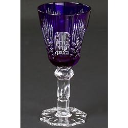 Godinger COBALT BLUE KIDDUSH GOBLET