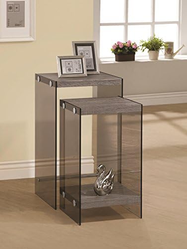 2 Piece Nesting Table Set