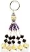 Keychains for Women in Sterling Silver 4 inches (krng227)