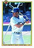 1990 Bowman Ken Griffey Jr. Baseball Card #481 - Shipped In Protective Display Case!