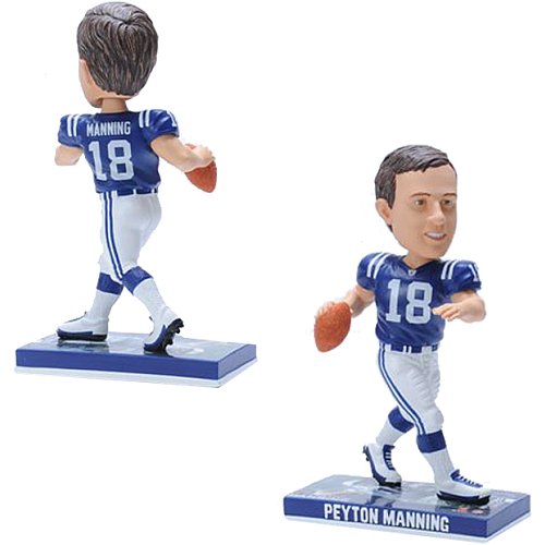 Buy INDIANAPOLIS COLTS PEYTON MANNING LIMITED EDITION PHOTO BASE BOBBLEHEAD BOBBLE by Forever Collectibles