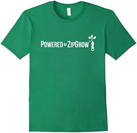 Men's Powered By ZipGrow Medium Kelly Green