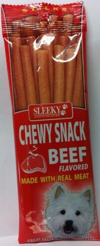 Sleeky Dog Stick Snack Beef Flavored 50gx3 Pack