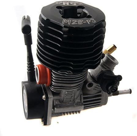 RC Black SH 28 engine M28-P3 4.57CC Pull Starter Nitro 1/8 Buggy Monster Truggy