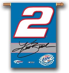 Kurt Busch 2-Sided 3 Ft. X 5 Ft. Flag W/Grommetts - NASCAR