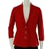 Jones New York Three Quarter Jacket Cardinal Red M