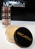 Micabella Mineral Foundation Mf5 Cappuccino+3stacks Shimmera-viva Green Eyes Shimmer Eye Shadow
