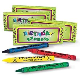 Crayon Boxes (12 boxes) by Birthday Express