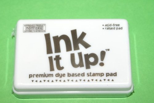 Ink It Up! Premium Dye Based Black Stamp Pad