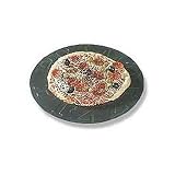 Primo 338 Porcelain Glazed Pizza Baking Stone for Primo Oval XL or Kamado Grill
