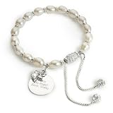 Personalized Pavï¿½ Angel Bracelet and Jewelry Box Gift