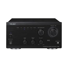 Teac AH380 2x45w Black Mini Seperate Remote Control Amplifier from the Ref300 series