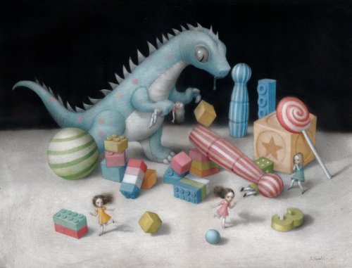 Nicoletta Ceccoli It's My Party Wooden Jigsaw Puzzle