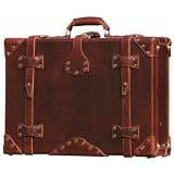 A Handmade Leather Suitcase Luggage Valise They'll Fight Over When You're Dead