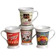 MF-Design 68790 Classic Kaffeebecher COFFEEBRANDS 4tlg. Set Porzellan