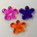 Flower Magnets - Assorted Colors - Set of 3 by Spectrum