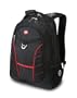 SwissGear 1775 Black Backpack with Red Accents
