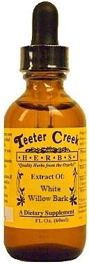 Teeter Creek White Willow Bark Extract 1 fl oz