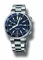 Oris Men's Diver Blue Dial Stainless Steel Bracelet Watch #8555MB