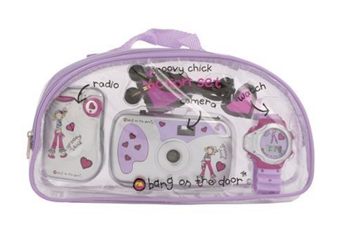 Childrens Toyshop  Toys : Bang On The Door Groovy Chick LCD Watch, FM Radio, Camera Action Set