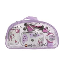Bang On The Door Groovy Chick LCD Watch, FM Radio, Camera Action Set