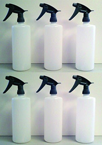 Six 320CR - SUPER HEAVY DUTY CHEMICAL RESISTANT SPRAYER +16 oz Bottle (6 Sprayer &amp; 6 Bottles)