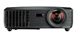 Optoma EW605ST - DLP Projector - 3D Ready - 3100 ANSI lumens - WXGA (1280 x 800) - widescreen - High Definition 720p - short-throw fixed lens