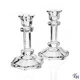 Crystal Classical Candlestick Pair by Godinger