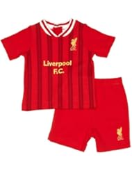Apparel: Liverpool FC Red Baby Shirt and Short Set (24-36 Months) - Brecrest