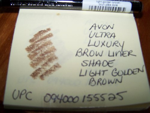 Avon Ultra Luxury Brow Liner Eye Brow Pencil Light Golden Brown