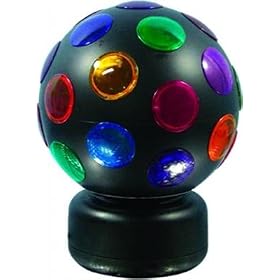 Creative Motion 11362-0 8 Inch Black Disco Ball by Creative