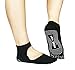 Bcurb Socks for Men and Women for Yoga & Medical. (Black)