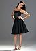 Cocktail-Changeantkleid,schwarz-gold
