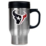Houston Texans 16oz Stainless Steel Travel Mug (Primary Logo)