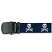 Pirate Jolly Roger Scull and Cross Bones Web Belt - 54''