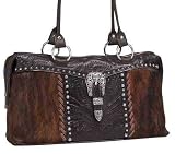 Wild Horses American West Purse East-West Tote Handbag