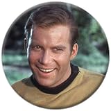 Star Trek Kirk Evil Smile Button 81404