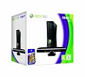 Xbox 360 - Konsole Slim 4 GB inkl. Kinect Sensor + Kinect Adventures, schwarz-matt