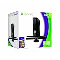 Xbox 360 - Konsole Slim 4 GB inkl. Kinect Sensor + Kinect Adventures, schwarz-matt