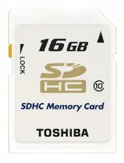 TOSHIBA SDHCメモリカード Class10 16GB SD-FX016G