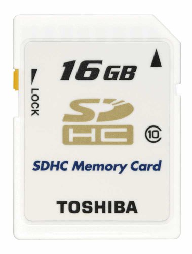 TOSHIBA SDHCメモリカード Class10 16GB SD-AX16GWF [フラストレーションフリーパッケージ(FFP)]