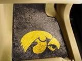 Univ of Iowa Car Mats 2 Piece universal fit Car Floor Mat (Rug) - Iowa Hawkeyes