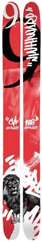 Ninthward Croey Vanular Pro 168 Early Rise Powder Ski (Red)