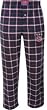 Men`s Chicago Cubs Crossover Plaid Flannel Pants