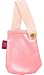Universal Mobile Cell Phones Accessory Leather Like Case Pouch -- Pink Bubble From Eamee