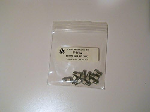 (10) Upchurch Stainless Steel 1/16" SSI Type Ferrules, U-351X